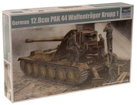 Trumpeter 1:35 - German 12.8cm PaK 44 Waffentrager Krupp 1