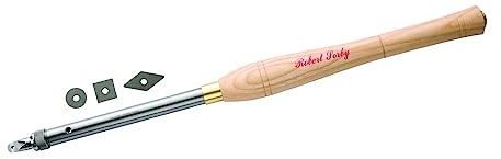 Robert Sorby RSTM-HCT123 Turnmaster Handled with 3 Carbide Cutters - Lathe Chisel - Woodturning Tool