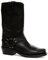 Grinders Renegade Hi Unisex Stivali di Pelle Nera da Cowboy Motociclisti Occidentali Stivali Alti 44