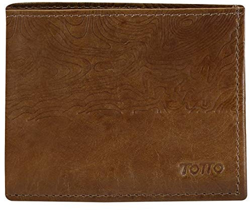 TOTTO AC51BDC012-1810C-T07 Herren Geldbörse, Leder, Maxi