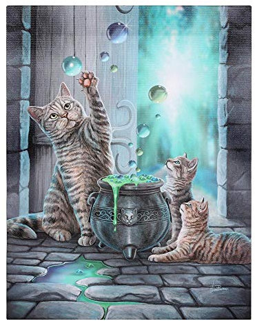 19x25cm Hubble Bubble Canvas By Lisa Parker (12/48)