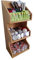 VORSURE Eco-friendly Natural Wooden Bamboo and Perspex 3 Tier Storage Shelves - Tea, Coffee, Condiments, arts, crafts