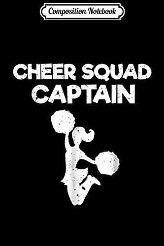Composition Notebook: Cheer Squad Captain Cheerleading Journal/Notebook Blank Lined Ruled 6x9 100 Pages