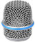 Microphone Mesh Grill Metal Windscreen with Black Interior Foam Filter for Beta 57A