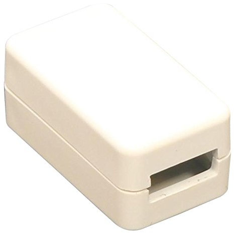 Miniatur-Kunststoff-USB-Gehäuse, grau, Gehäusefarbe: grau, Gehäuse-Material: ABS, Gehäuse-Typ: USB, Außentiefe: 3,5 cm, Außentiefe: metrisch 35 mm, Außenhöhe: Imperial 1,5 cm, Ex