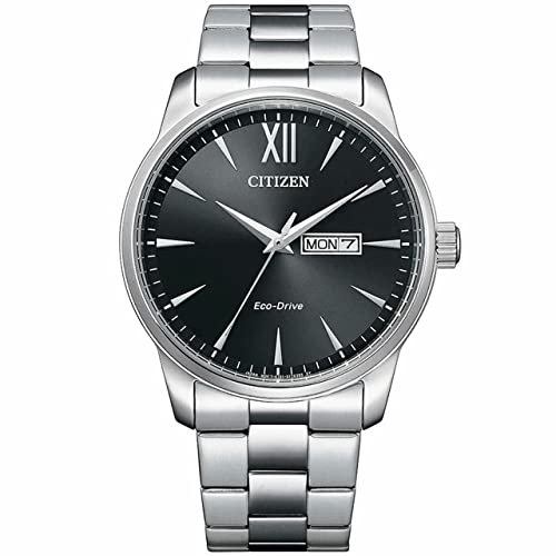 CITIZEN Herren Analog Quarz Uhr mit Edelstahl Armband BM8550-81EE