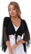 Runhomal Damen Bauchtanz Kostüm Bauchfrei Oberteil Crop Top mit Pailletten Quasten Tanz Kostüm Party Outfits Schwarz C One Size