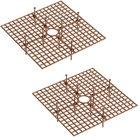 HEVSTIL Cache-pot pour plantes - Carré - Marron - 29 cm