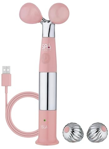 Spa Sciences ISLA Ice + Heat Contouring Roller, Face, Neck, and Décolletage