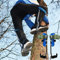 Tree Climbing Gear, Adjustable Climbing Tree Shoes, Non-Slip Pedal for Hunting, Observation, Picking Fruit, Jungle Survival and More