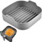 Silicone Air Fryer Liner Pot for COSORI, Uten, ‎Tower, Tefal, Aigostar - 5.5L to 7L Air Fryer Basket Square, Airfryer Oven Silicone Basket Accessories Reusable, Parchment Paper Replacement