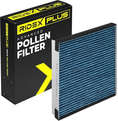 RIDEX PLUS 424I0618P Innenraumfilter Pollenfilter Höhe: 20 Breite: 196 Länge: 241 Kompatibel mit HYUNDAI ix35 LM, EL, ELH, KIA CEE'D JD