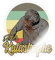 Spreadshirt Alter Katastrophe Retro Vintage Style Sticker, max. 10x10 cm, 10 x 10 cm, Transparent glänzend