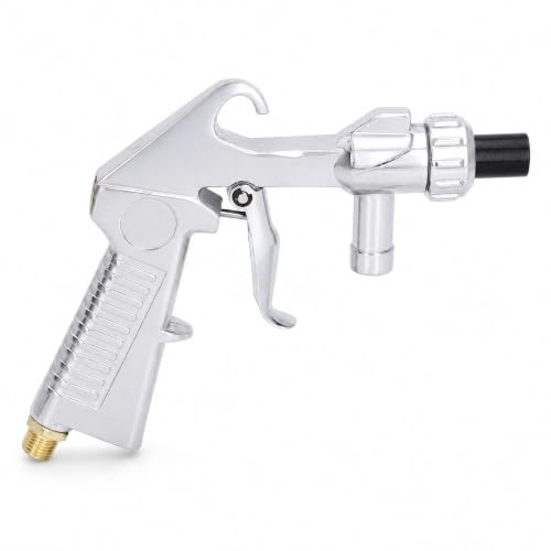 Kit de Chorro de de Chorro de Pistola de Chorro de Sandblaster Pistola de Chorro de neumática Kit con 4 boquillas de cerámica, Kit de Pistola de Chorro de Arena, presión