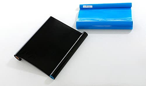 2 Termotransferrollen kompatibel als Ersatz für Brother PC-72RF PC 72RF PC72RF für Fax T102 T 102 104 T104 T-104 106 T106 T72 T78 92 T92 T98 V1 Schwarz