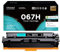 iNKPAD MF656Cdw 067H Toner Hochwertiger Ersatz für Canon 067 Toner für Canon imageCLASS MF656cdw MF654Cdw LBP633Cdw und LBP632Cdw Drucker(1 Pack,Schwarz)