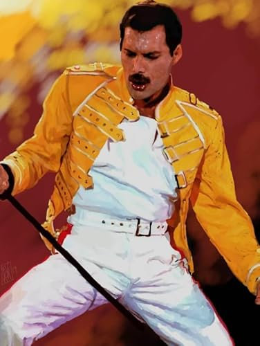 RUIYANMQ 1000-Teile-Puzzle Pieces Queen.Band Poster for Puzzlespiel für Erwachsene und Familien, Dekompressionsspiel Qw670Zp