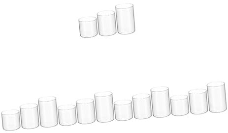 OSOLADY 15pezzi Portacandele Portacandele Per Tealight Decorazioni e Matrimoni e