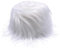 YIYIWANG Weißer Pelz Stoff 5x150cm Shaggy Kunstpelz Besatz Plüsch Weiß Flaum Bastelfell für Gonmes Bart Weihnachtsmann HaarCosplay Kostüm DIY Handwerk Weihnachtsdekoration