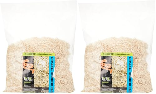 Komodo Aspen Bed Terrain, 12 Litre (Pack of 2)