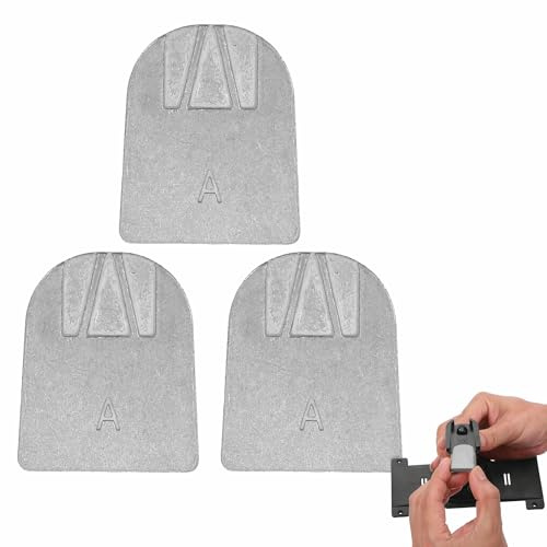 CALLARON 3Pcs Rear View Mirror Mount Base Replacement, Universal Adhesive Mounting Pads for Dash Cam & Rearview Mirror, Easy Installation