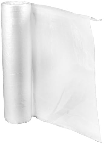 SOLUSTRE Bâche de Protection pour Meubles 18 M X 20 M Film Plastique Étanche Anti-Poussière et Résistant Housse de Sol pour Peinture Protection Rénovation et Déménagement