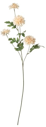 ProTuning SMYCKA Künstliche Blume, In/Outdoor Chrysanthemen/Weiß, 71 cm