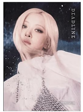 BLACK PINK - 3RD MINI ALBUM DEADLINE, [SILVER VERSION - ROSE]