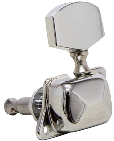 GEWA Mechanik Gitarre Chrom, Großer Schaller Knopf