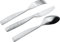 Alessi MW03S5 Dressed Servizio di Posate, Acciaio Inossidabile 18/12, Set di 5 Pezzi