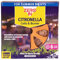 Zero In STV420 Citronella-Brenner und Paket mit 6 Spiralen, diskreter und dekorativer Brenner aus Terrakotta, jede Spirale brennt über 5 Stunden lang, Braun