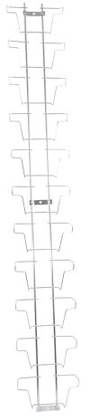 GERSO Postkarten-Wandleiste Querformat 150 x 105 mm mit 11 Fächern A6