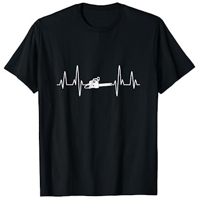 Lustiges Kettensägen Baumfäller Kleidung Holzfäller Motorsäge Forstwirt Geschenk T-Shirt für Baumfäller, Kettensägen-Enthusiasten - Herren, Schwarz, S, Halbarm, T-Shirt