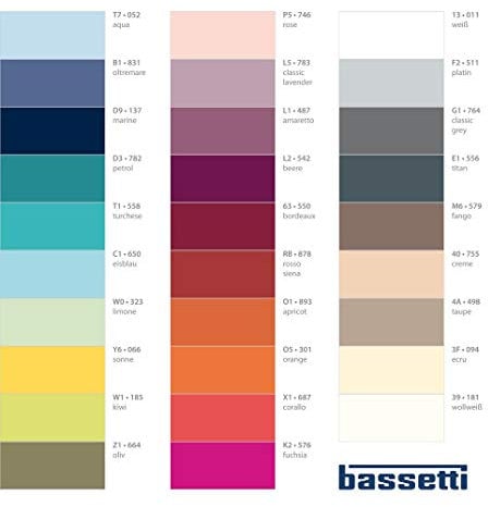 Bassetti SPANNBETTLAKEN, Baumwolle, Rose, 180x200 200x220