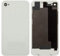 Akkudeckel für iPhone 4S (weiß, mit Komponente, HC)