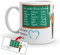 Kembilove Taza regalo Profesora personalizada – Tazas Desayuno para Fin de Curso con nombres alumnos pizarra Profe Castaño – Regalos originales para Profesores y Maestros