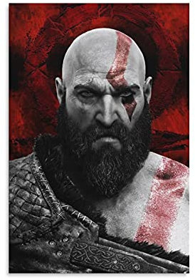 Wikinger fokussierte Kriegeraugen Leinwand Poster Schlafzimmer Dekor Sport Landschaft Büro Zimmer Dekor Geschenk Wandkunst Dekor Druck Bild Gemälde für Wohnzimmer Schlafzimmer Dekoration Unframe