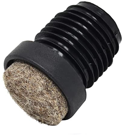 Design61 Filzgleiter Stuhlgleiter 8er Set für Rohrinnen-Ø 18-19 mm Möbelgleiter zum Einstecken