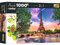 Trefl 10658 Puzzle 1000 Teile, Sorter 6 Fächer, Ordnen, Sortieren, Transportieren und Aufbewahren, Kreative Unterhaltung, Für Erwachsene und Kinder ab 12 Jahren Set 2in1, Sonnenuntergang über Paris