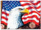 Diamond Painting Usa-Flaggen-Adler 5D Diamant Painting Voll Set mit Diamond Painting Zubehör,40x50cm Leinwand Groß Bilder Malen Nach Zahlen Erwachsene Kinder Geschenk für Deko Wohnzimmer Schlafzimmer