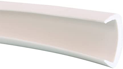 Cozylkx U-shape Flexible PVC Edge Banding 9mm×10m Veneer Edge Trim No Glue Self-locking Edgeband for Furniture,Beige