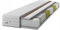 IZER Matratze GoldPLUS 90x190 cm mit KOKOS-Material | 2 in 1 (H3 und H4) | 7 Zonen | Taschenfederkern | Versteppter Bezug | Federkernmatratze