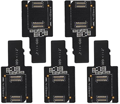 5 Stück EMMC zu USD Karte, Inter mit Tierende Bilder Produzieren Präzise EMMC auf Speicher Karte Adapter Platine EMMC Adapter für ROCK PI 4E