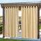 AFXXE Tende Per Gazebo Esterno Impermeabile, Antivento, Antipolvere e Resistente Ai Raggi UV, 132x215 cm, Per Pergolati E Finestre (Beige x1 Pezzo)