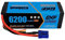 DXF 1 Packungen hochleistungs-lipo-4s-akku, lipo 14.8V 6200mah, 80c EC5-stecker – ideal für 1/8 & 1/10 Autos, perfekt für losi, hpi, Tamiya & mehr – lipo akku Kraft und Lange laufzeit