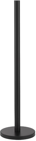 kela Toilettenpapierhalter - Schwarz matt - 15 x 57 cm - Metall