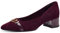 Tamaris Damen Pumps Blockabsatz bequem; Merlot, EU 39