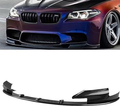 BioNyt Auto Frontspoiler für BMW 5 Series F10 M5 2012-2015 2016, Frontstoßstange Spoiler Lippe Diffusor Splitter, Auto Styling Zubehör