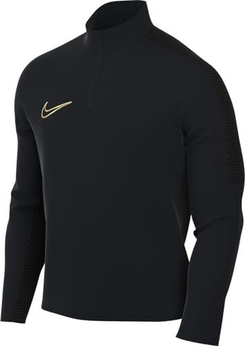 Nike Herren Top M Nk Df Acd23 Dril Top Br, Black/Black/Metallic Gold, DX4294-017, XL