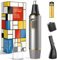 Nose Hair Trimmer for Men 2025 Upgrade Nose Trimmer Rechargeable Nasal Hair Trimmers for Men,Dual Edge Blades,Battery(Included)-Operated with IPX7 Waterproof for Easy Cleansing,Grey Gold
